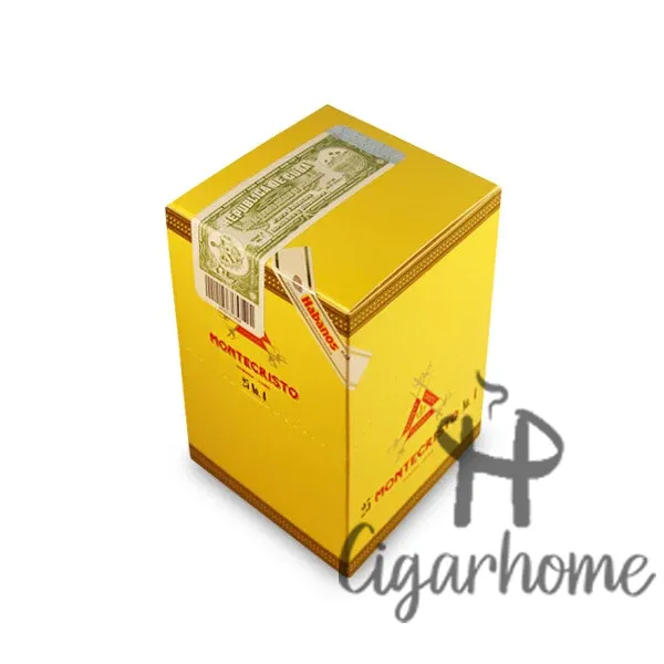 9f15ad2c3aa6f228d26f7619d9602436 MONTECRISTO NO.4 四号 25支装 - 图片 1