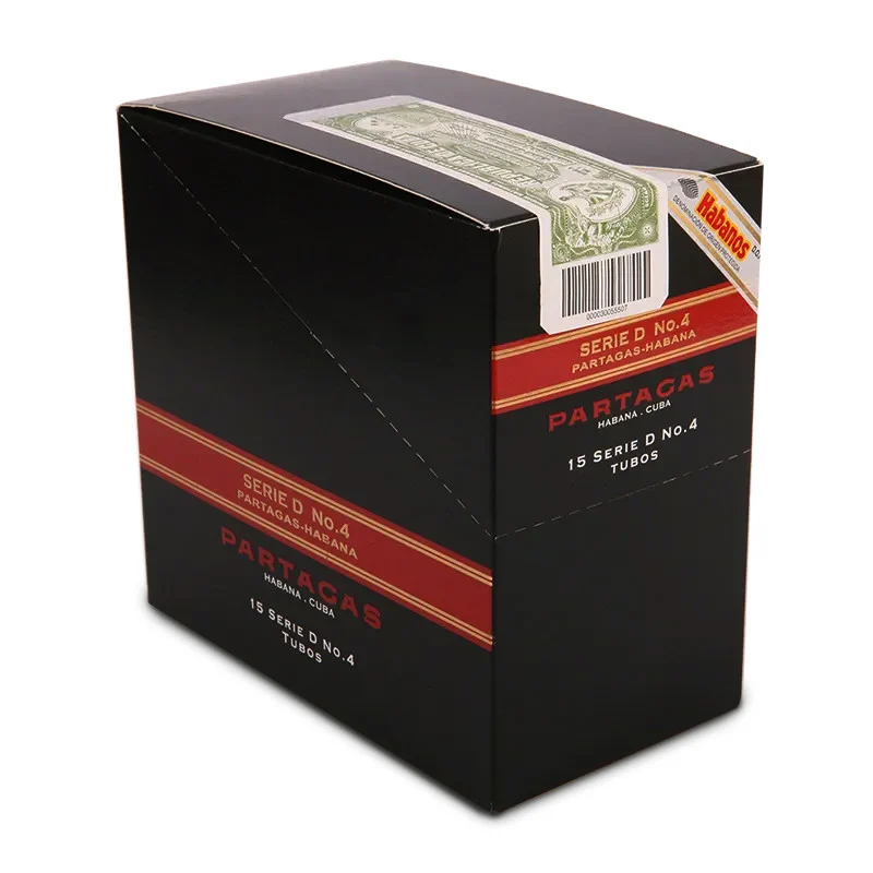 01_543 Partagás 帕特加斯 Serie D No. 4 A/T D 4号吕管 - 图片 1