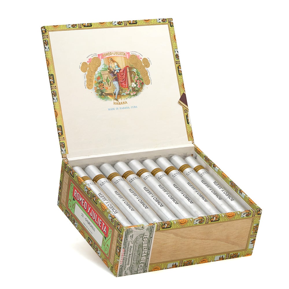 01_878 Romeo y Julieta 罗密欧.朱丽叶 Churchills Anejados Tubos 丘吉尔陈年铝管 - 图片 1