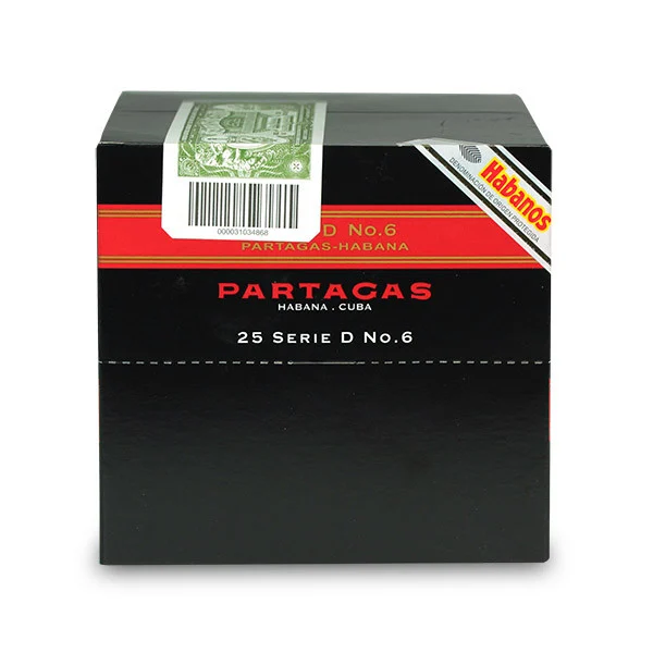 Partagás 帕特加斯 Serie D No. 6 C/P D 6号紙盒 - 图片 5