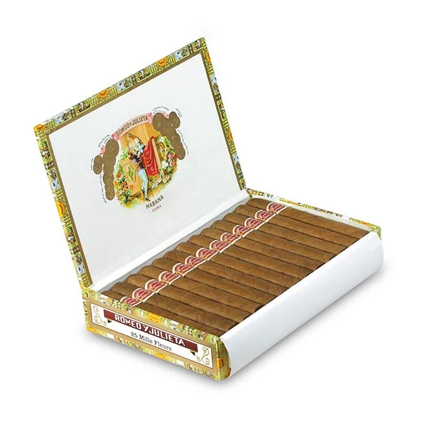 Romeo_y_Julieta_Mille_Fleurs_03_998 Romeo y Julieta 罗密欧.朱丽叶 Mille Fleurs 米利飞尔 (25支) - 图片 1