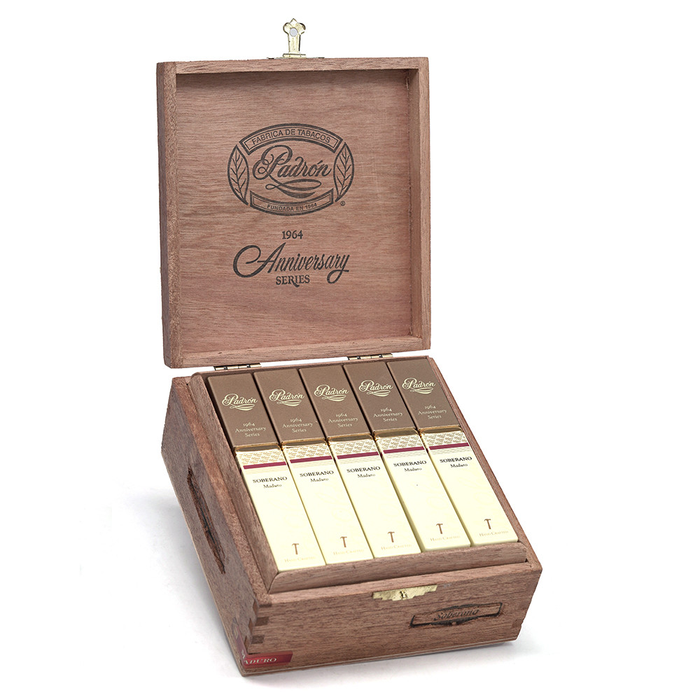 01_58 Padrón 帕德龙 1964 Anniversary Series Soberano Tubo Maduro 1964 周年主权铝管马杜罗 - 图片 1