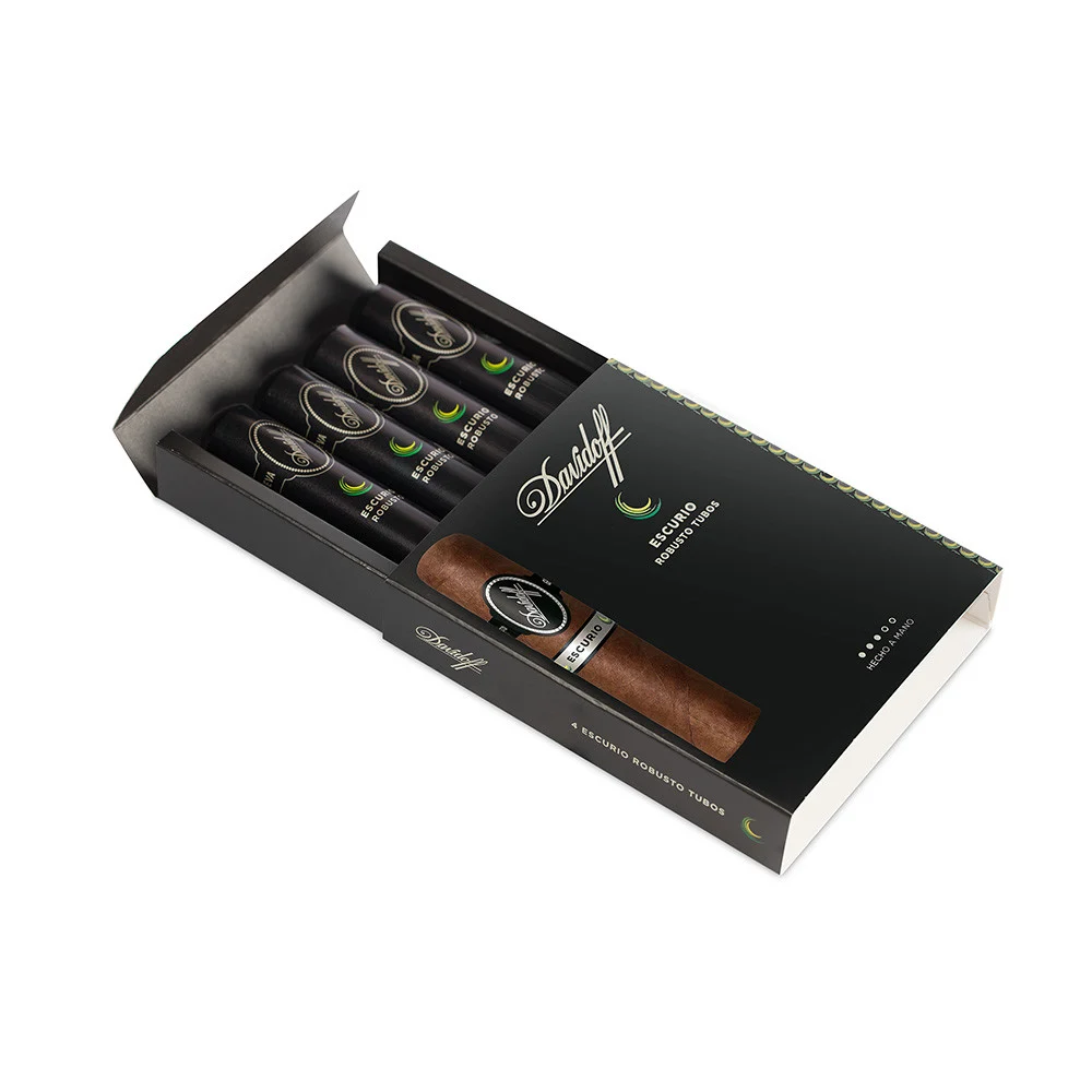 02_852 Davidoff 大卫杜夫 Escurio Robusto Tubos 艾斯库里奥罗伯图铝管 - 图片 1