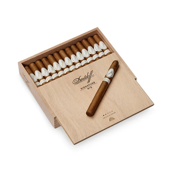 Davidoff Sigature No_2 SLB 25s 02_107 Davidoff 大卫杜夫 Signature No.2 署名2号 25支 - 图片 1